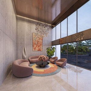 Living Room in 2 BHK Apartment at Bhairav Ocean Breeze, Kandivali West – for Sale