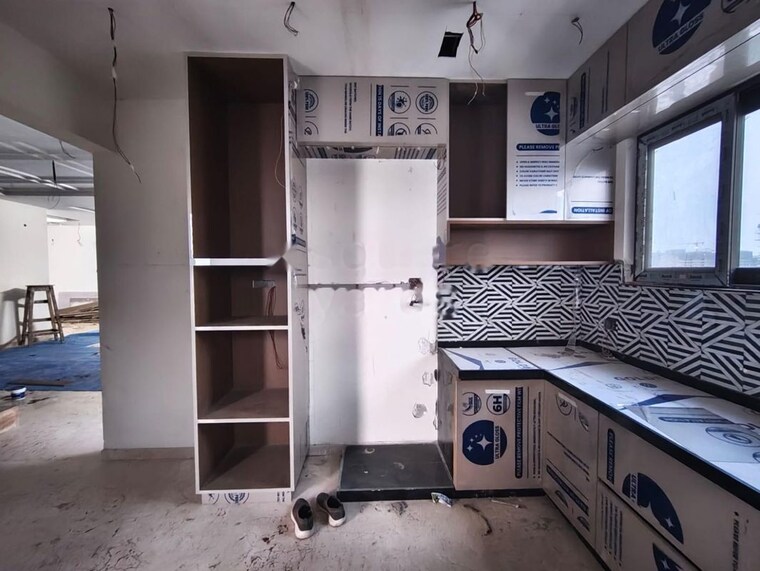 Kitchen, harsha-sky-high 4 Bedroom 5119 Sq.Ft. Apartment In Shaikpet Hyderabad 10538705
