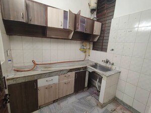 Kitchen in 2 BHK Builder Floor at Malviya Nagar – for Rent