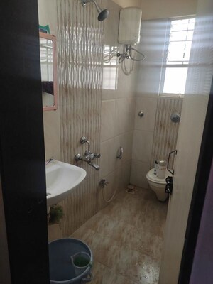 Bathroom in 2 BHK Apartment at SG Lanke Vishwajeet Residency, Kharadi – for Rent