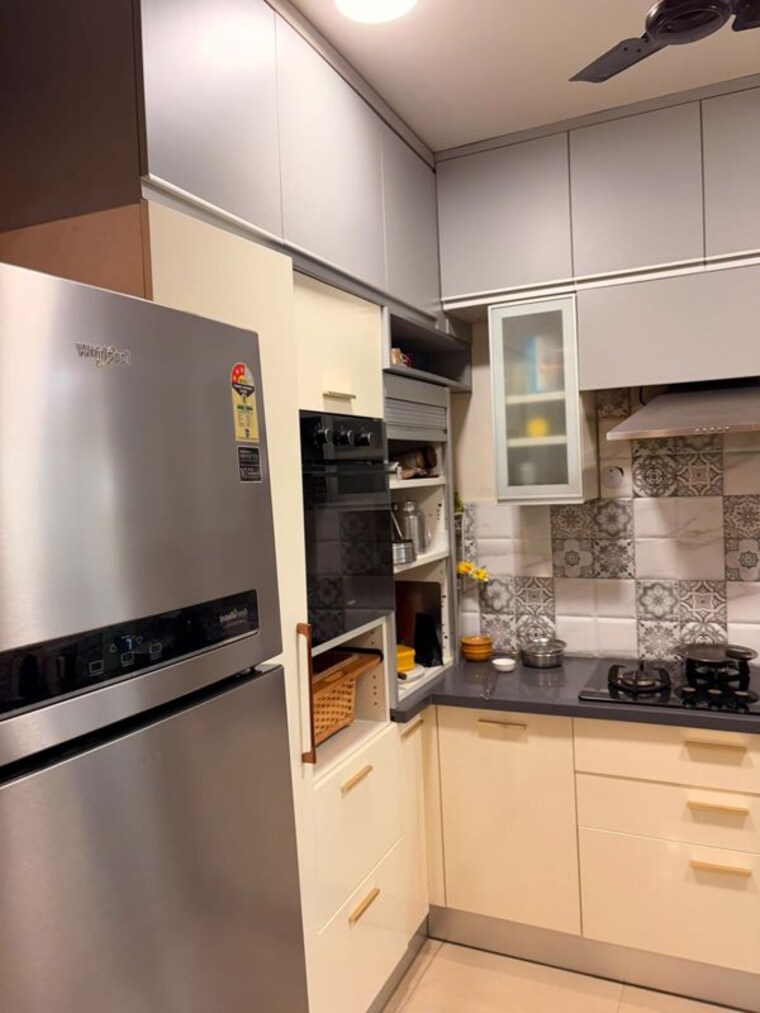 Kitchen, ireo-skyon 3 Bedroom 1868 Sq.Ft. Apartment In Sector 60 Gurgaon 10538743
