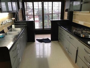 Kitchen in 4 BHK Apartment at Santvani Tower, Borivali West – for Sale