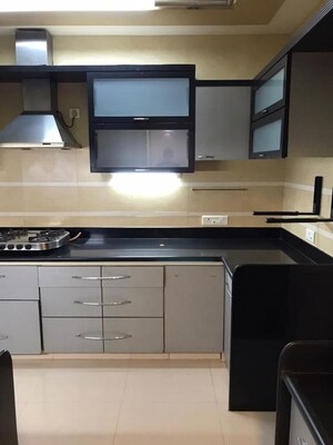 Kitchen in 4 BHK Apartment at Santvani Tower, Borivali West – for Sale