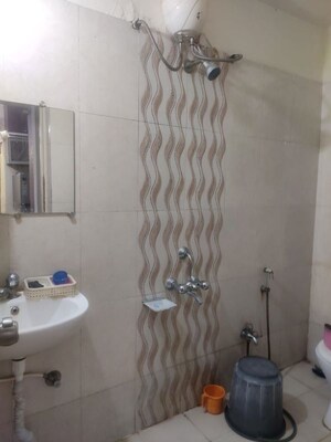 Bathroom in 2 BHK Apartment at Gurukrupa Astter, Wadgaon Sheri – for Rent
