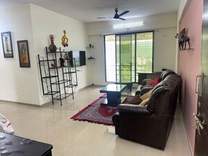 Living Room in 2 BHK Apartment at Green Heritage, Kharghar – for Rent