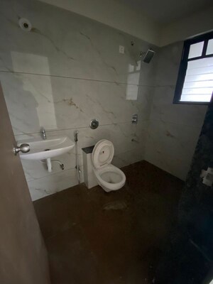 Bathroom in 3 BHK Apartment at Blue Pearl 204 Blue Paradise, Baner – for Rent