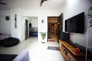 Living Room in 3 BHK Apartment at Runal Spacio, Ravet – for Sale