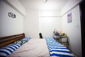 Bedroom in 3 BHK Apartment at Runal Spacio, Ravet – for Sale