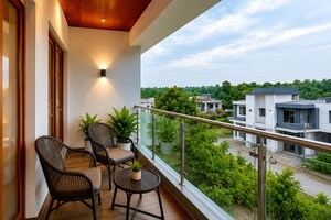 Balcony in 3 BHK Villa at Kalpathy – for Sale
