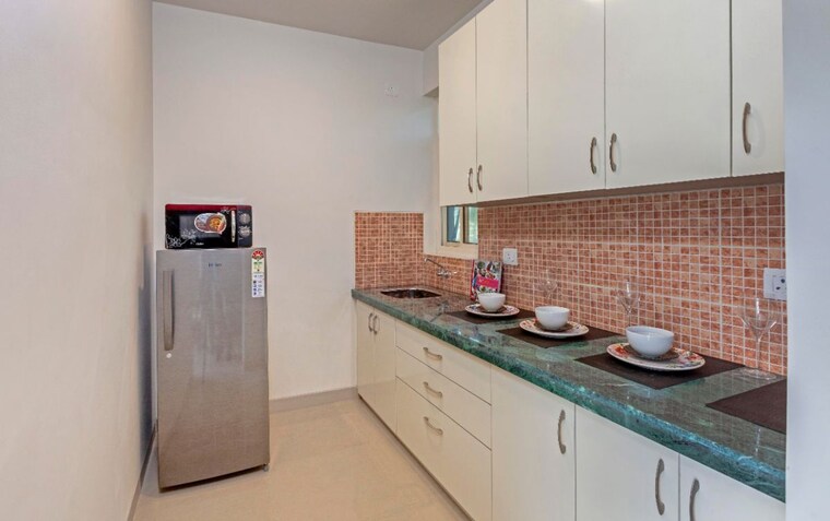 Kitchen, conscient-habitat-residences 3 Bedroom 1000 Sq.Ft. Apartment In Sector 78 Faridabad 10538699
