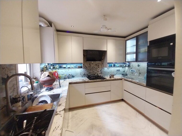 Kitchen, alphacorp-gurgaon-one-22 3 Bedroom 1500 Sq.Ft. Builder Floor In Sector 22 Gurgaon 10538803