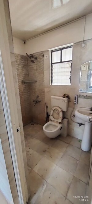 Bathroom in 1 BHK Apartment at Rakshak Nagar Gold, Kharadi – for Rent