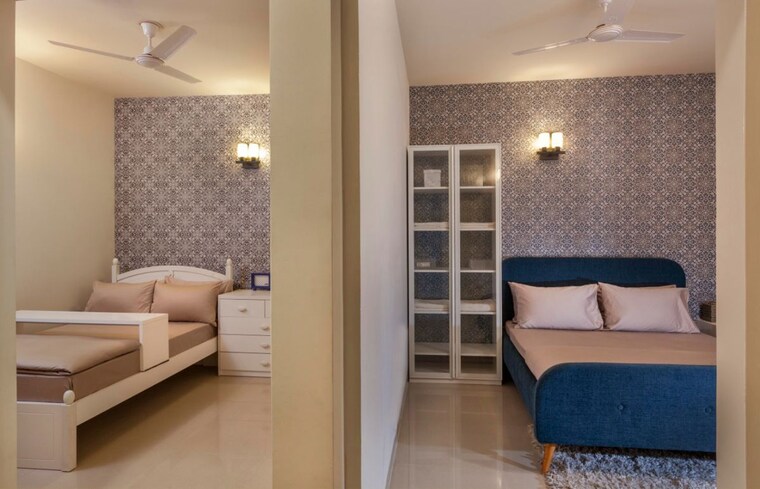 Living Room, conscient-habitat-residences 3 Bedroom 1000 Sq.Ft. Apartment In Sector 78 Faridabad 10538802