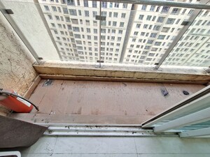 Balcony in 2 BHK Apartment at Rustomjee Azziano Wing I, Thane West – for Sale