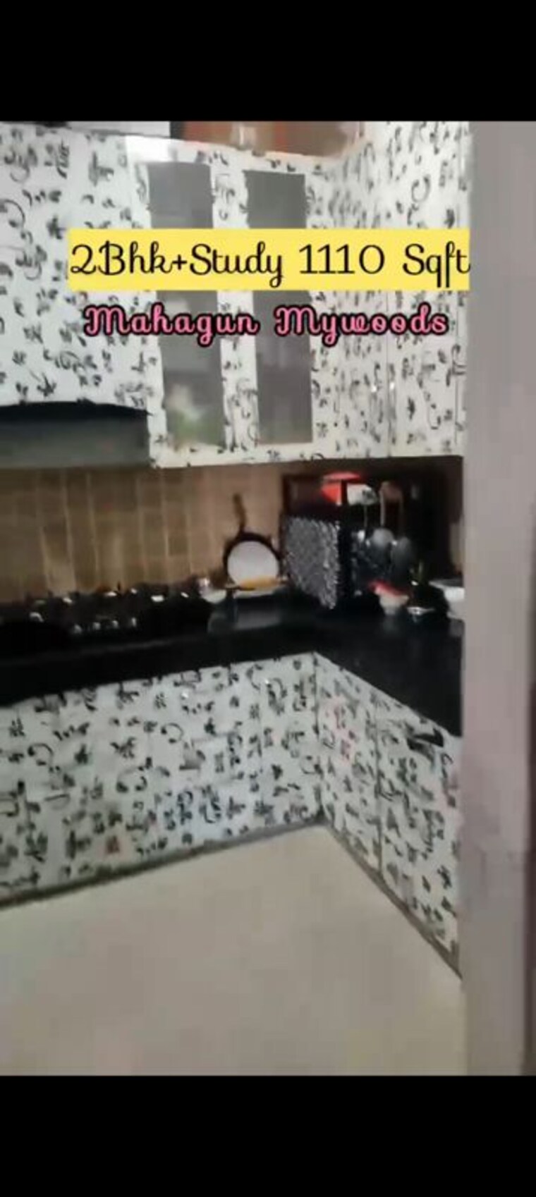 Kitchen, mahagun-my-woods  1100 Sq.Ft. Apartment In Sector 16c Greater Noida Greater Noida 10538851