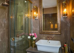 Bathroom in 3 BHK Builder Floor at Panchkula Urban Estate – for Sale