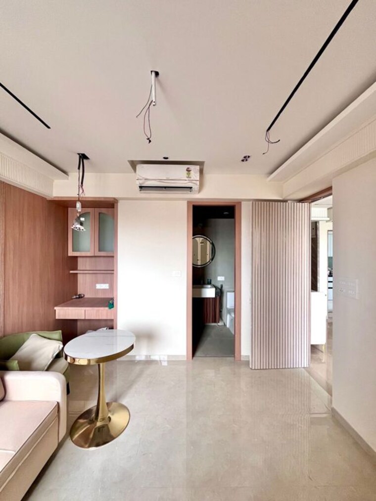 Living Room, indiabulls-one-indiabulls 3.5 Bedroom 1900 Sq.Ft. Apartment In Pokhran Road No Two Thane 10538995