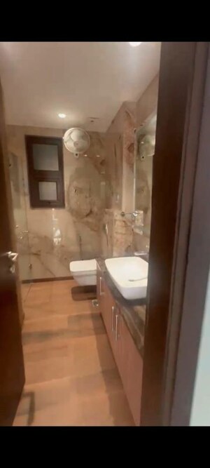 Bathroom in 3 BHK Builder Floor at Greater Kailash I – for Rent