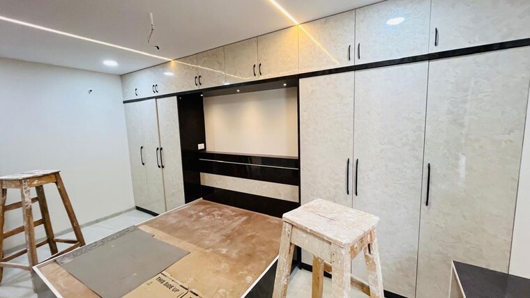 Kitchen, myscape-sanctuary 3 Bedroom 1945 Sq.Ft. Apartment In Hafeezpet Hyderabad 10539063