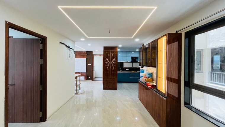 Kitchen, myscape-sanctuary 3 Bedroom 1945 Sq.Ft. Apartment In Hafeezpet Hyderabad 10539063