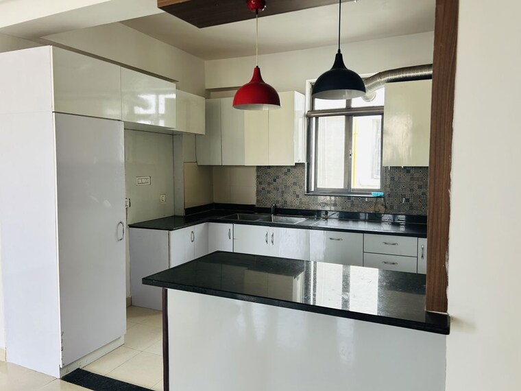 Kitchen, unitech-the-residences-gurgaon 3.5 Bedroom 1545 Sq.Ft. Apartment In Sector 33 Gurgaon 10539093