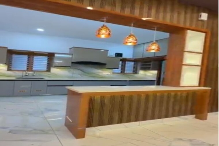 Kitchen, mannuthy 4 Bedroom 2200 Sq.Ft. Independent House In Mannuthy Thrissur 10539090