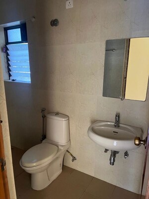 Bathroom in 3 BHK Apartment at Taleigao – for Rent