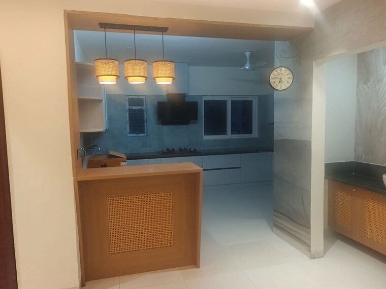 Kitchen, green-grace 3 Bedroom 2580 Sq.Ft. Apartment In Gachibowli Hyderabad 10539146