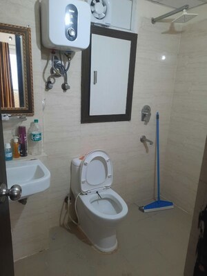 Bathroom in 3 BHK Apartment at Sethi Max Royale, Sector 76 – for Rent