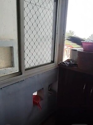 Balcony in 2 BHK Apartment at Techman Moti Residency, Raj Nagar Extension – for Sale