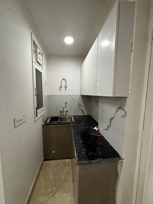 Kitchen in 1 BHK Builder Floor at Malviya Nagar – for Rent