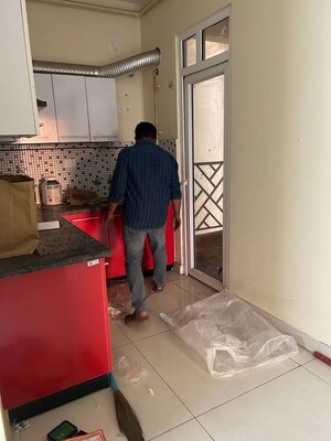Bedroom in 2 BHK Apartment at Saya Gold Avenue, Vaibhav Khand – for Sale