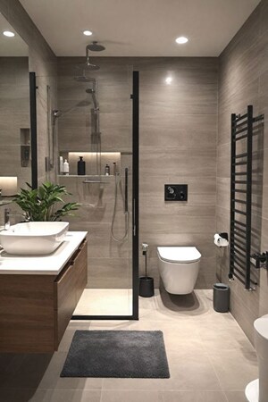 Bathroom in  Villa at Kallekkad – for Sale