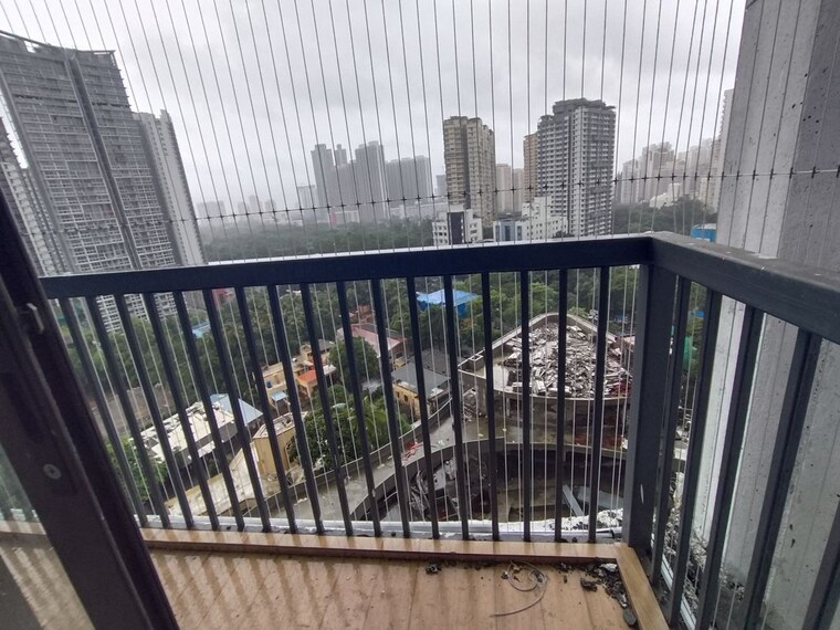 Balcony, damji-shamji-mahavir-spring-tulip-phase-1 1 Bedroom 480 Sq.Ft. Apartment In Pokhran Road No Two Thane 10539380