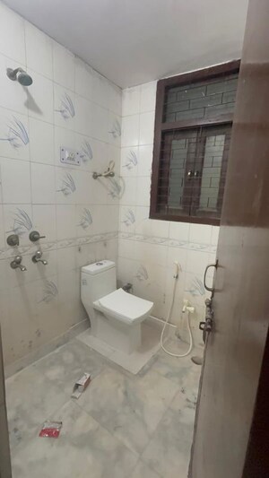 Bathroom in 3 BHK Builder Floor at Saket – for Rent