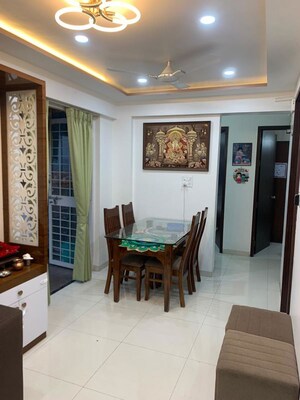 Living Room in 2 BHK Apartment at Ganga Glitz Shine, Undri – for Rent