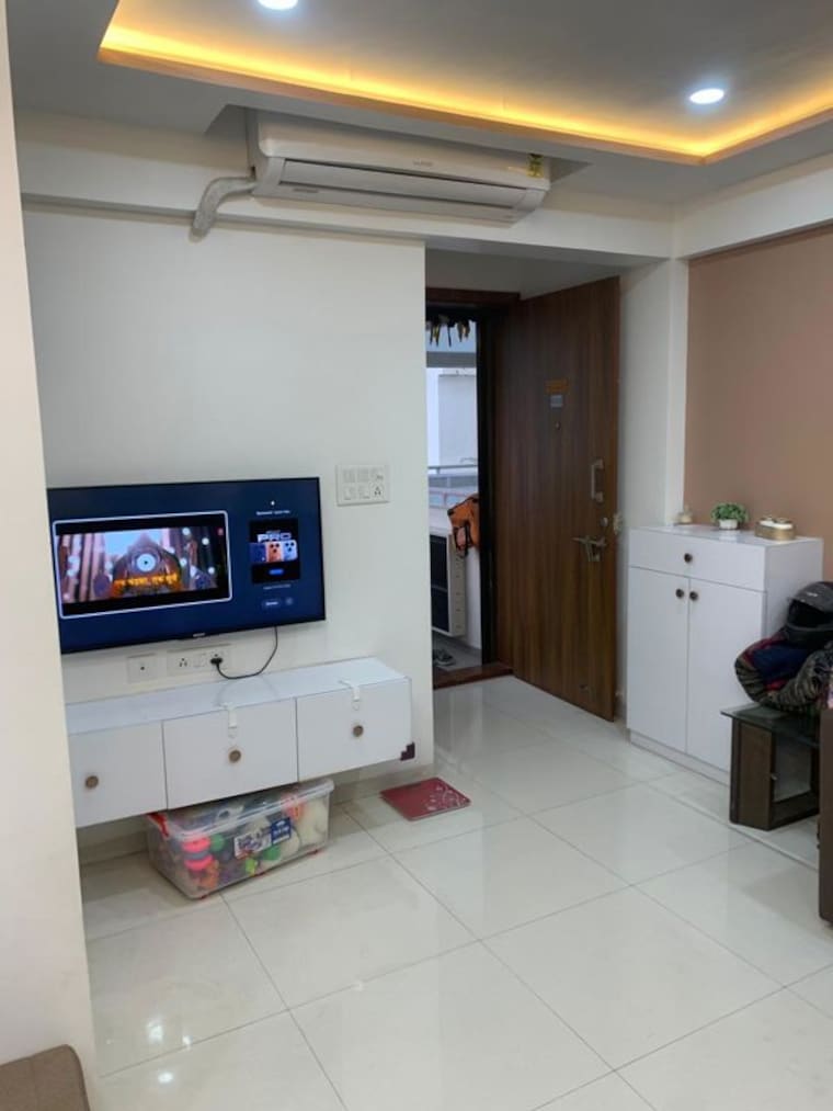 Bedroom, ganga-glitz-shine 2 Bedroom 1100 Sq.Ft. Apartment In Undri Pune 10539453