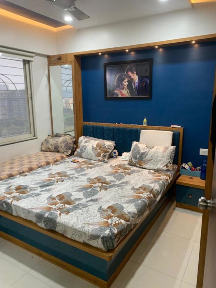 Bedroom, ganga-glitz-shine 2 Bedroom 1100 Sq.Ft. Apartment In Undri Pune 10539453