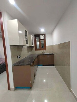 Kitchen in 2 BHK Builder Floor at Palm Residency Chhatarpur, Chattarpur – for Rent