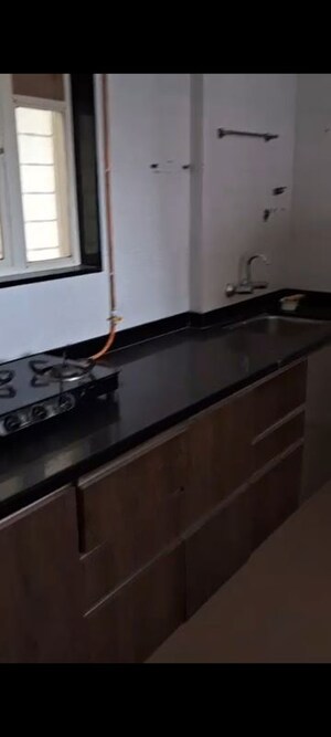 Kitchen in 2 BHK Apartment at Shiva Heights, Pimple Saudagar – for Rent