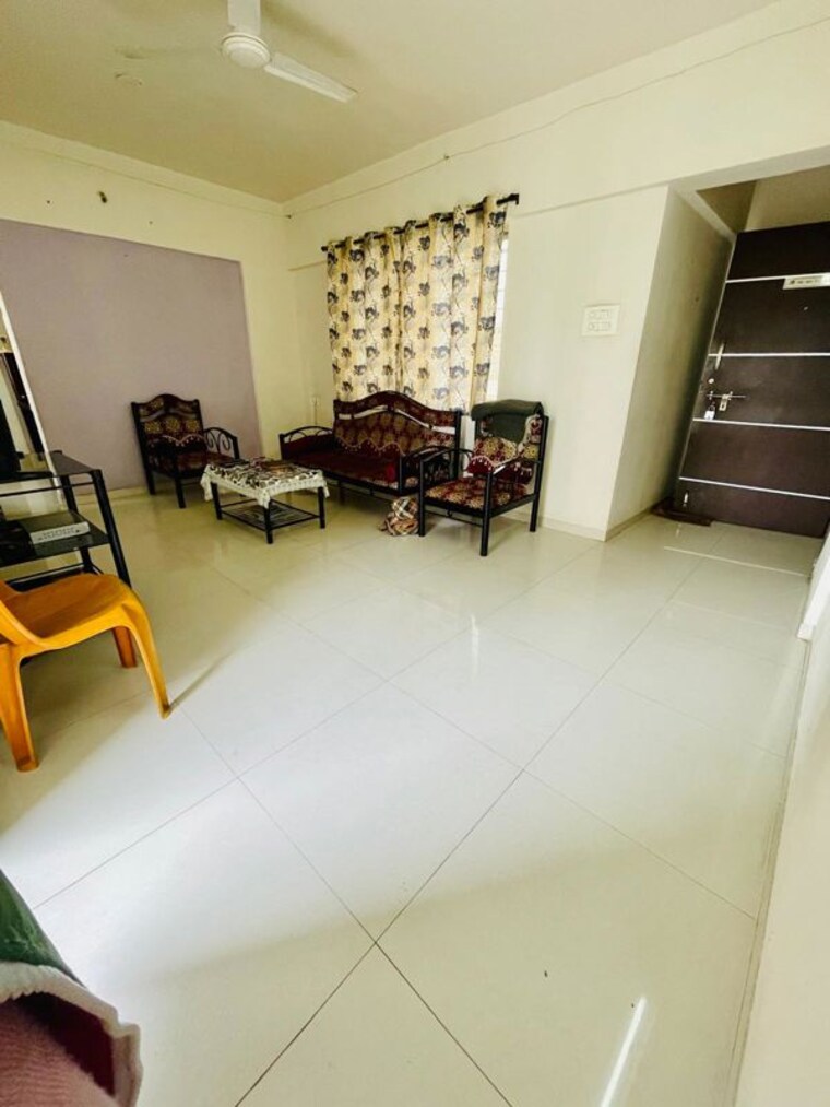 Living Room, parge-vivaan 2 Bedroom 750 Sq.Ft. Apartment In Kondhwa Pune 10539495