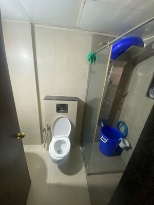 Bathroom in 2 BHK Apartment at Wakad – for Rent