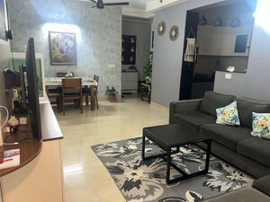 Living Room in 3 BHK Apartment at M3M Marina, Sector 68 – for Rent