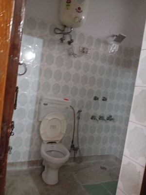 Bathroom in 3 BHK Builder Floor at Ansal Plaza Sector-23, Sector 23 – for Rent