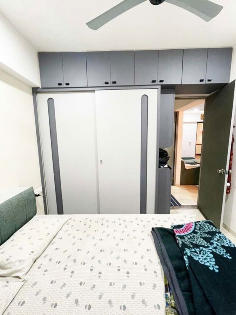 Bedroom, sun-rising-homes 2 Bedroom 800 Sq.Ft. Apartment In Jagatpur Ahmedabad 10539558