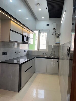 Kitchen in 3 BHK Builder Floor at MS Enclave Zirakpur, Dhakoli – for Sale