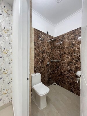 Bathroom in 3 BHK Builder Floor at MS Enclave Zirakpur, Dhakoli – for Sale