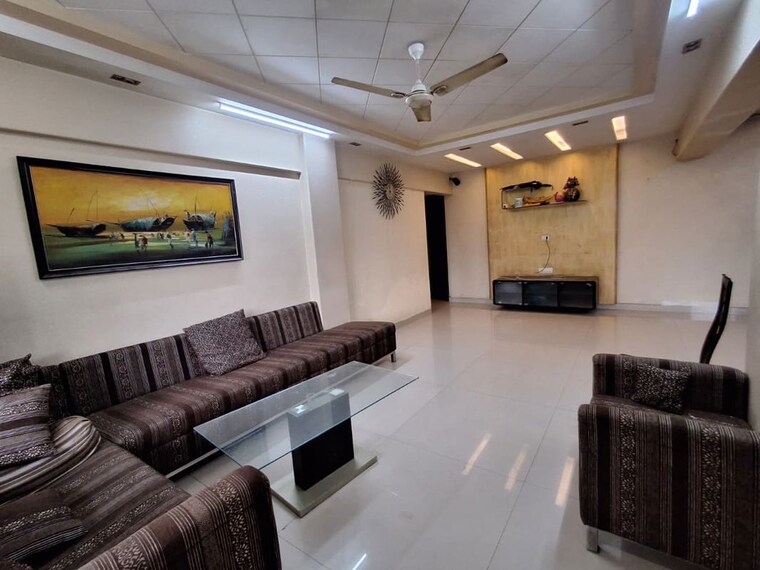 Living Room, swastik-park-chs-goregaon 4 Bedroom 1360 Sq.Ft. Apartment In Goregaon West Mumbai 10539620