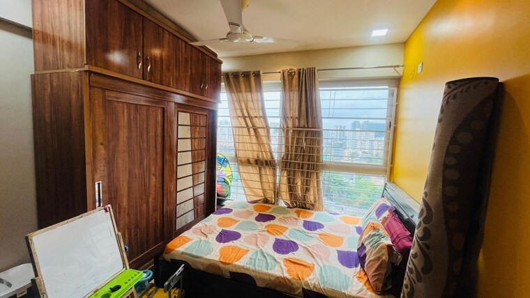Bedroom, five-star-royal-entrada 2 Bedroom 800 Sq.Ft. Apartment In Wakad Pune 10539660