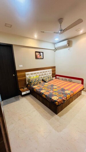 Bedroom in 2 BHK Apartment at Five Star Royal Entrada, Wakad – for Rent